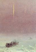 Ivan Aivazovski St.Petersburg,Crossing the Neva Sweden oil painting artist